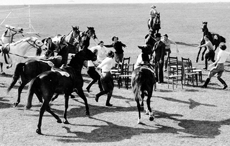 musicalchairs with horses from StateLib_South Australia