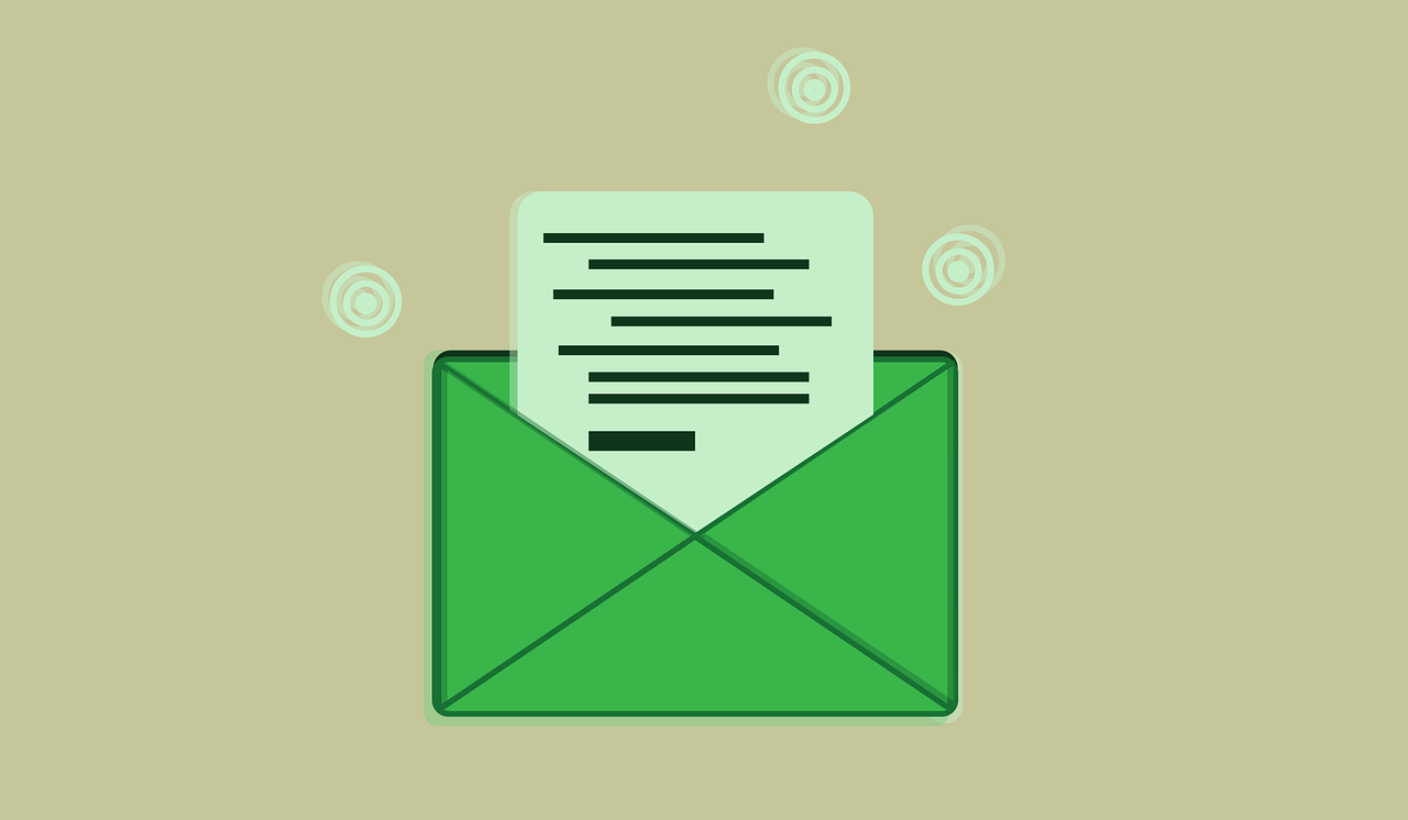 illustration of an email 