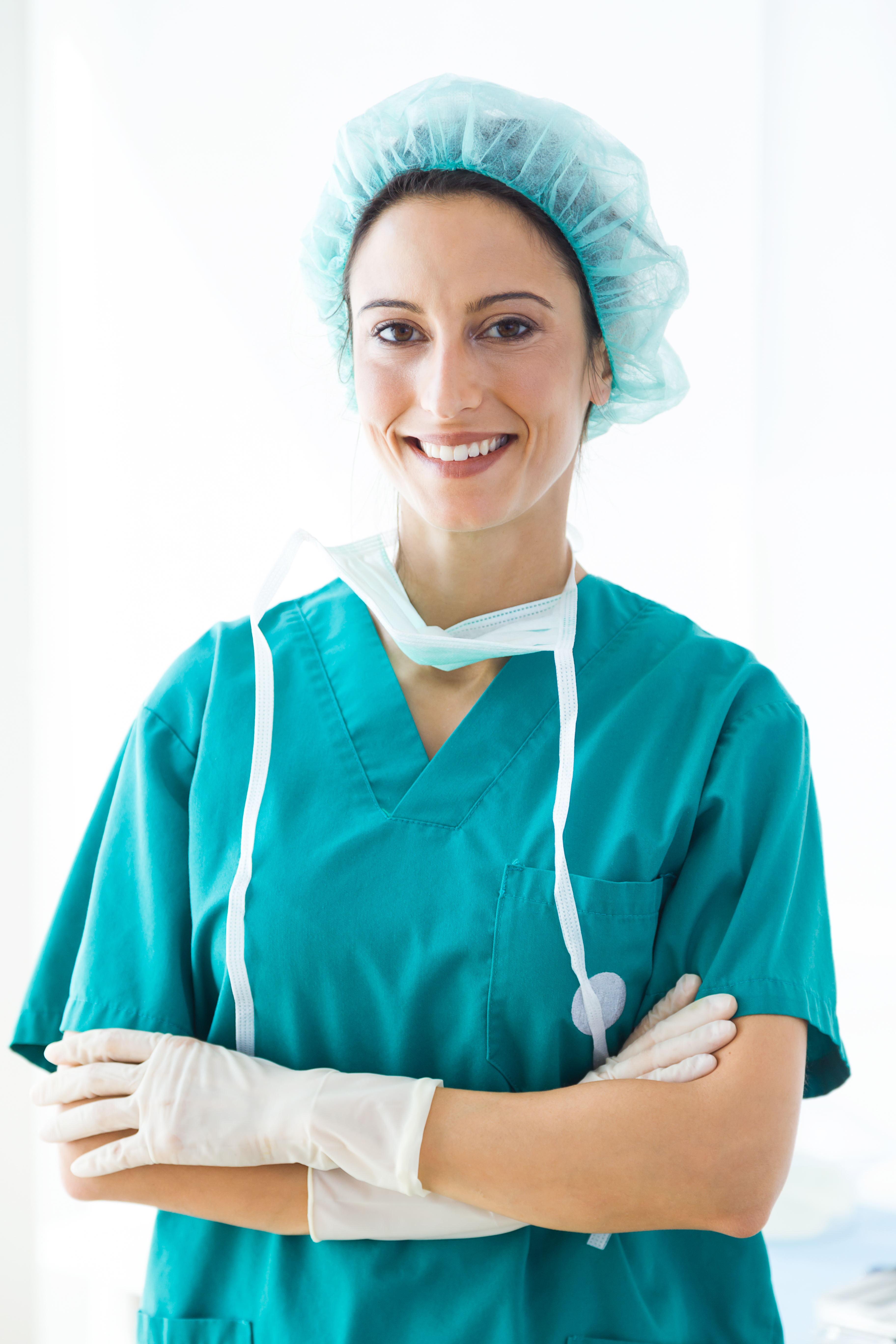 Photo of a smiling nurse